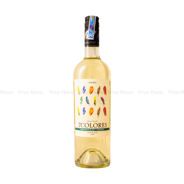 Rượu vang Chile 7 Colores Sauvignon Blanc - Torontel Reserva